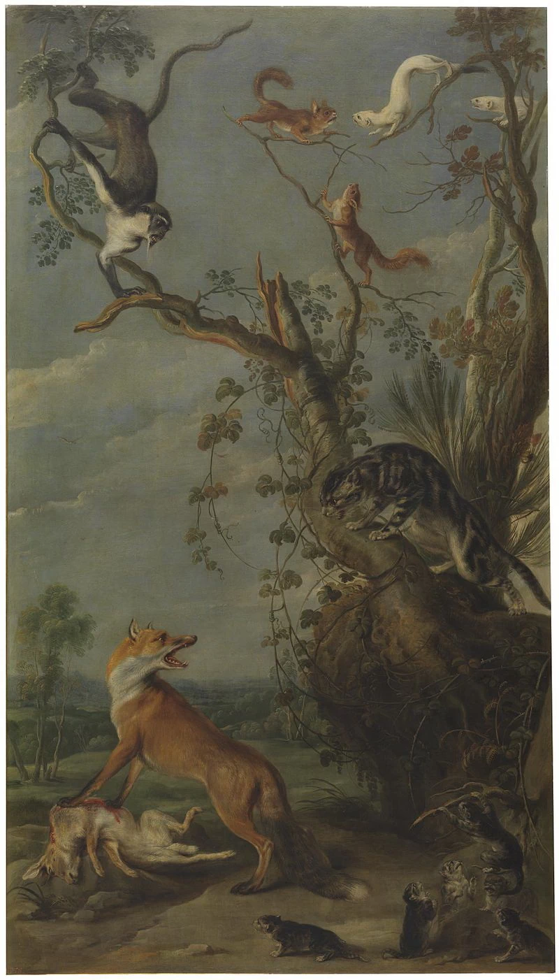 Il gatto e la volpe - Museo del Prado